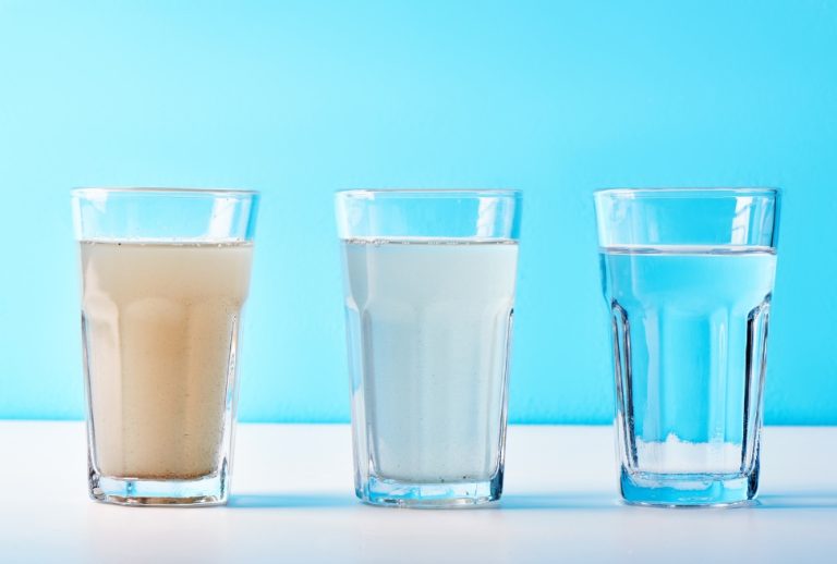 Three glasses of water showing dirty, cloudy, and clear water to represent the benefits of home water filtration — Flow Pro Plumbing's water filtration system improves water quality, removes contaminants, and supports healthier plumbing in Brentwood and nearby areas. Reach out today for help with is home water filtration worth it, benefits of whole house water filter, home water filter system near me, water filtration systems for homes, whole house water filtration cost, best water filter for home use, residential water filtration systems, whole house water filter installation near me, how to improve tap water quality, clean drinking water solutions, water softener and filtration system, water purification system for home, plumber for water filtration installation, Flow Pro Plumbing water filter services, hard water solutions near me, water filtration experts in Brentwood, CA, water filter system maintenance, home water treatment systems, local plumbing company for water filter install, affordable water filtration systems, eco-friendly water filters for home, best water filter system for well water, Flow Pro Plumbing water purification services, water filtration plumber near me, professional water filter installation.