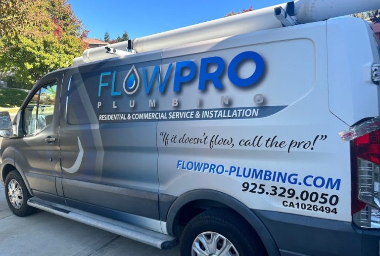 Flow Pro Plumbing branded vehicle parked outside a home providing professional plumbing services, showing trustworthy local plumber for issues like emergency plumbing, leak repair, drain cleaning, and faucet replacement, answering questions about 'Do you have to pay a plumber right away. Call now for help with do you have to pay a plumber right away, plumber payment options, plumbing service payment terms, pay a plumber after service, plumber rates, emergency plumber cost, plumber pricing near me, affordable plumber near me, licensed plumber near me, local plumbing services, leak repair service, faucet replacement plumber, drain cleaning service, sewer line repair, residential plumbing services, commercial plumbing services, plumber quote, plumber estimate, plumbing cost guide, plumbing payment methods, plumber invoice, emergency plumbing near me, same day plumber near me, reliable plumber near me.