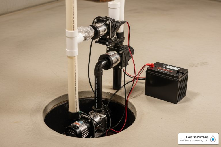 battery backup sump pump