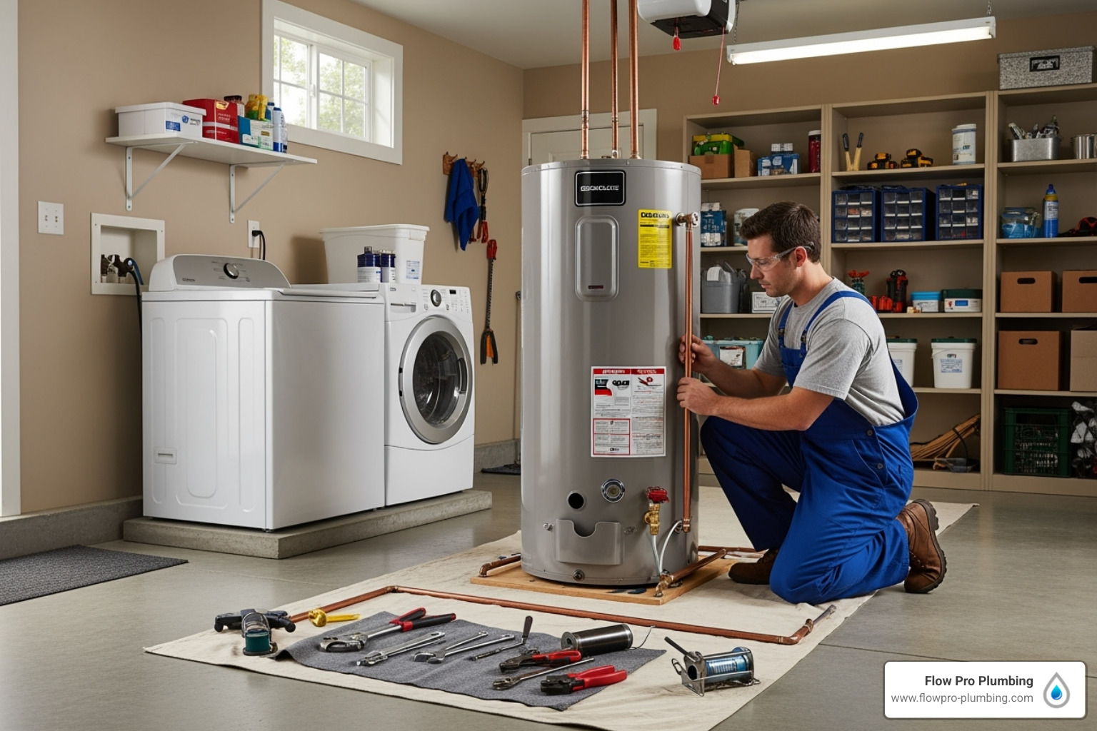Home water heater replacement Brentwood