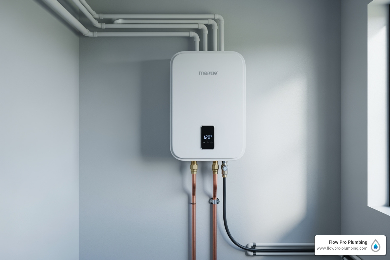 Home tankless water heater installation Brentwood