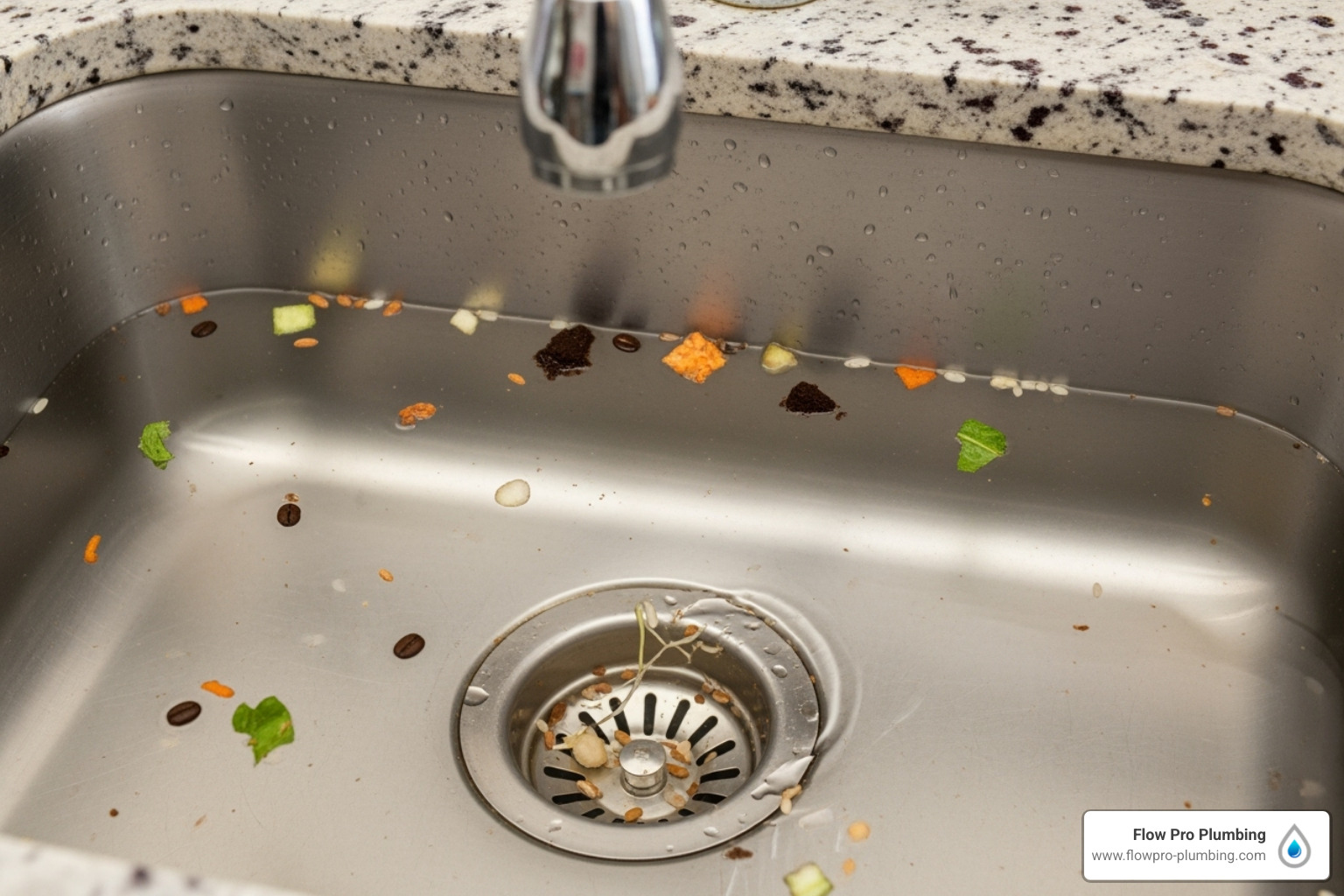 Home Garbage disposal won't drain
