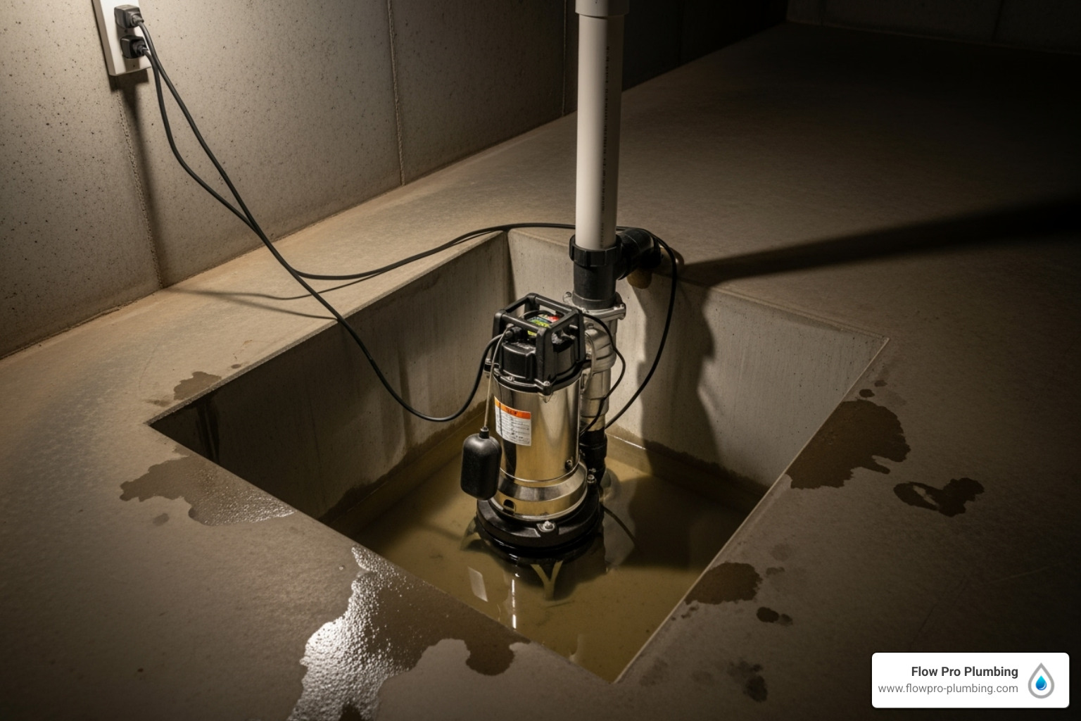 Home sump pump not working