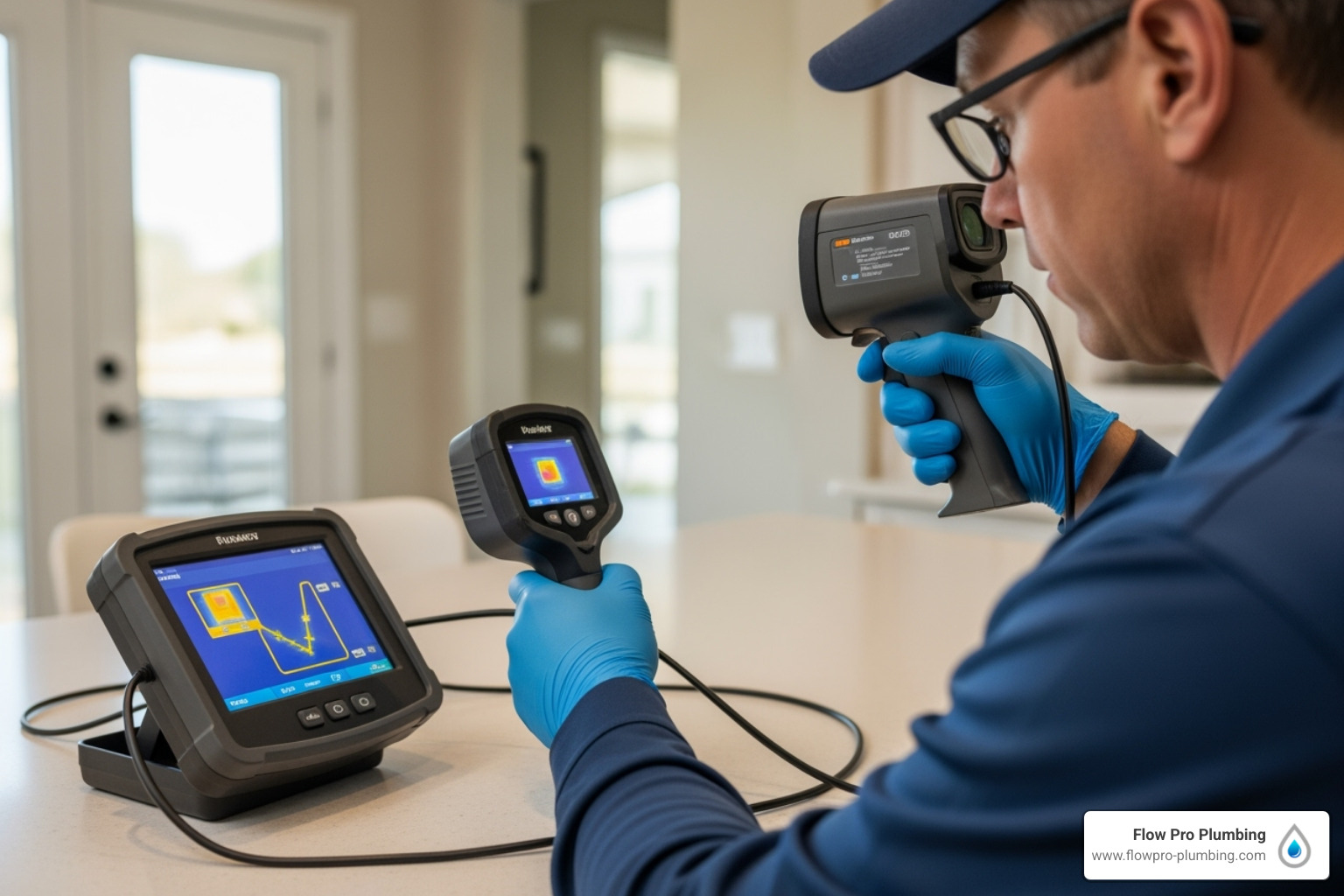 Home electronic leak detection