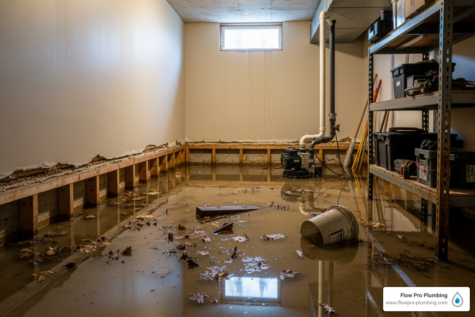 Home "My sump pump is not working and there's water in my basement. I need an emergency plumber in Discovery Bay."