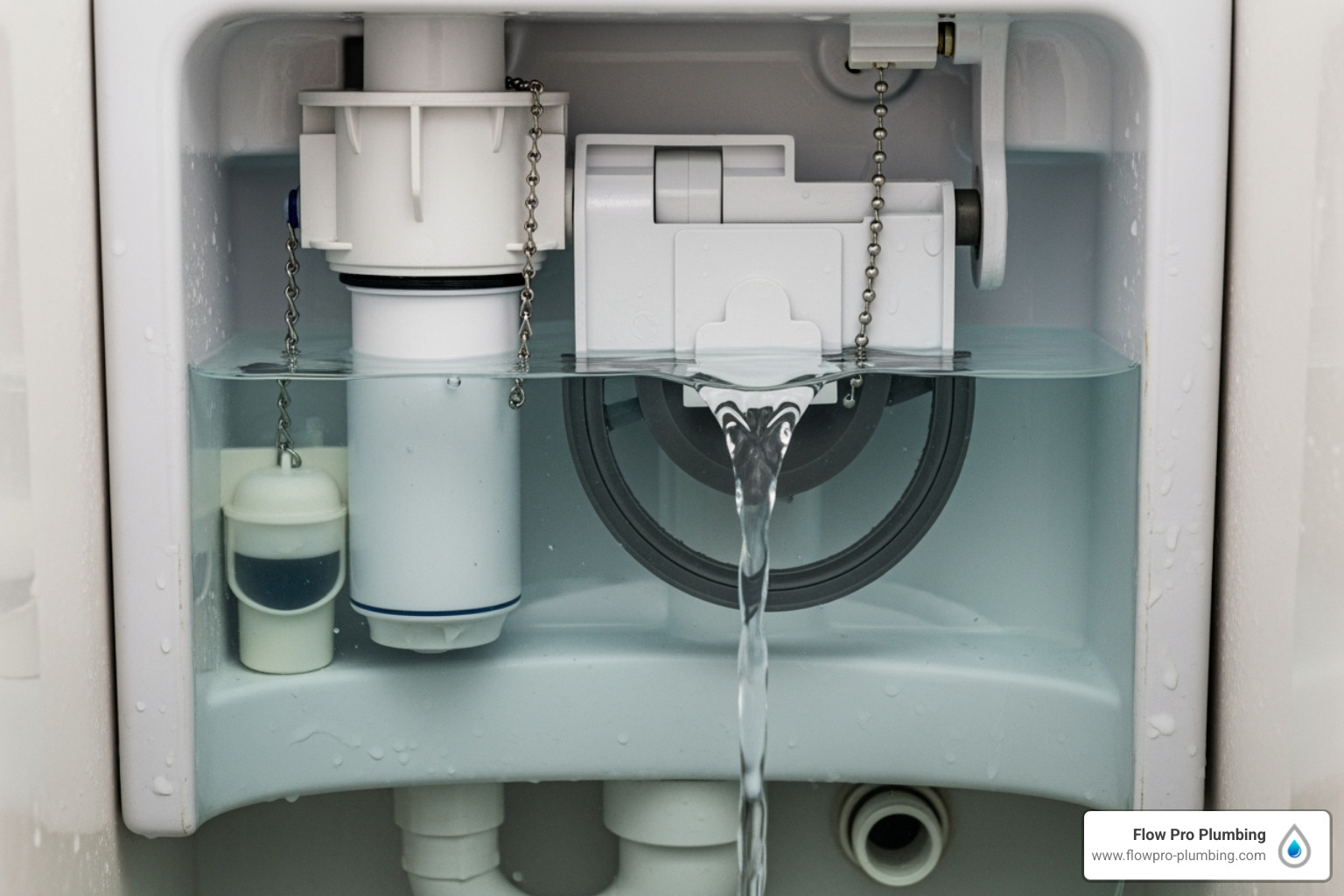 Home running toilet fix
