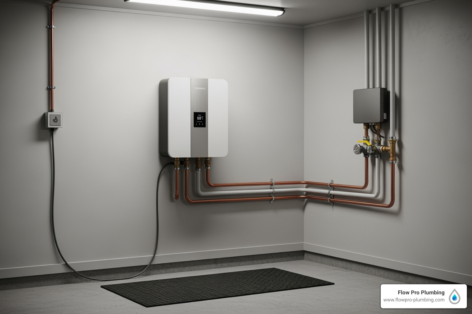 Home tankless water heater maintenance