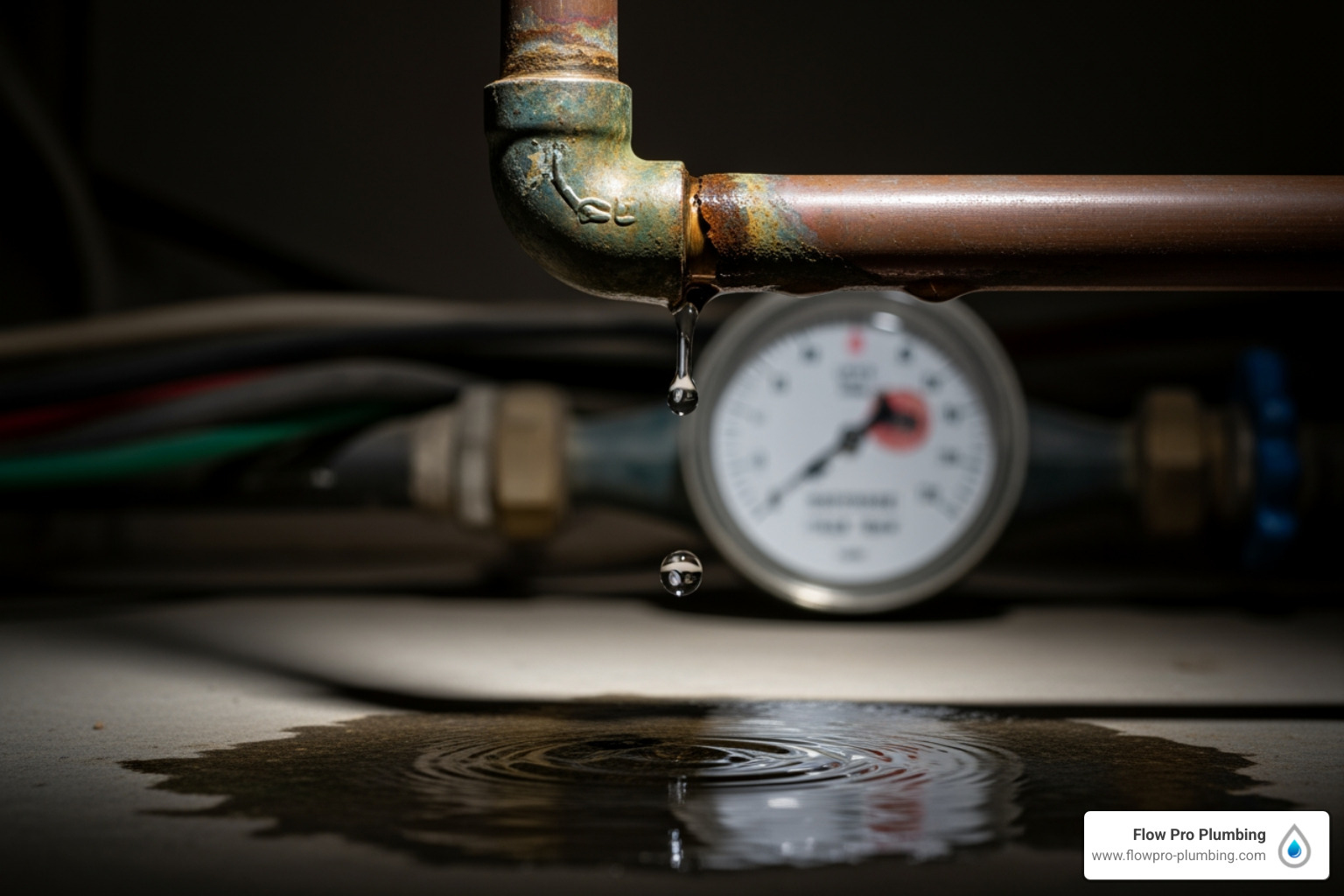 Home leaking pipe in discovery bay, ca
