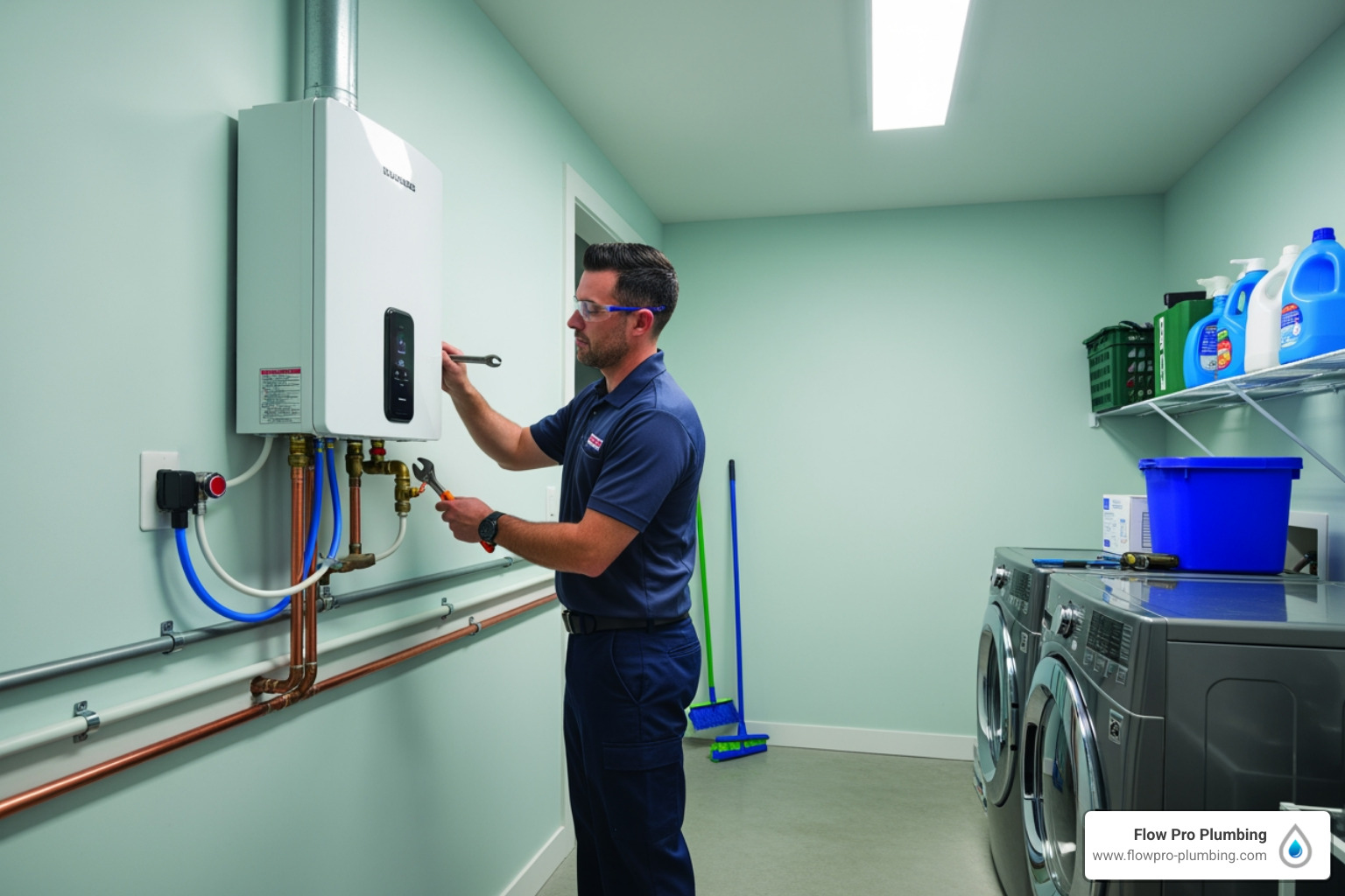 Home tankless water heater installation in oakley, ca