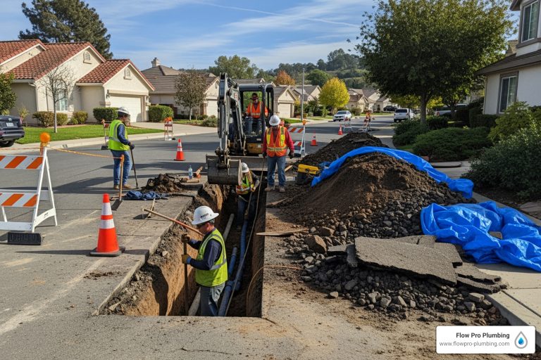 sewer repair brentwood ca