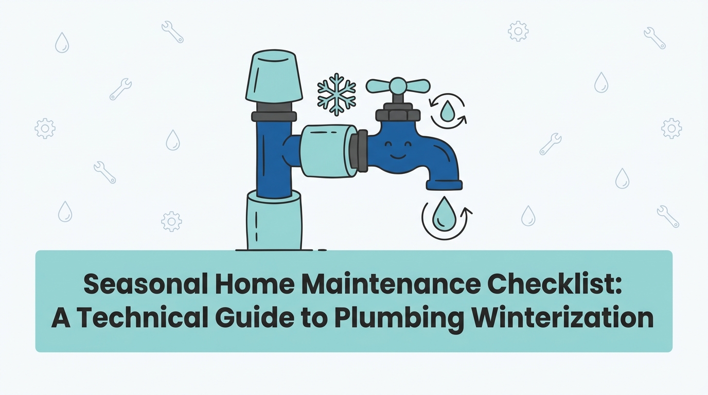 Home Seasonal Home Maintenance Checklist: A Technical Guide to Plumbing Winterization — featured image